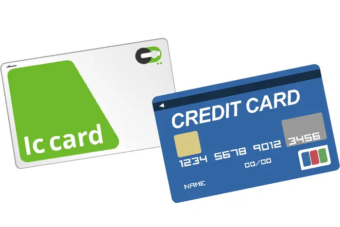 クレカ・Suica手数料なし